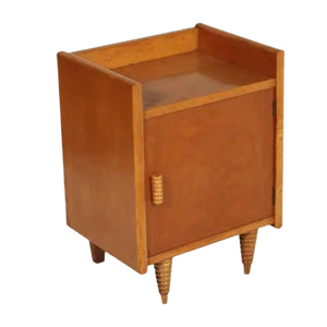 Art Deco Walnut Nightstand by Gio Ponti for La Permanente Mobili Cantù, 1940s