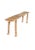 2020s Sculptural Teak Wood Bench Carved Detailing, Modern Organic For Sale - Image 5 of 11