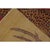 Red 1960s Vintage Art Deco Rug in Red, Gold-Yellow Distressed Geometric Pattern For Sale - Image 8 of 8