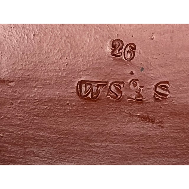 Antique Victorian Period Redware Writing Set With Inkwell For Sale - Image 18 of 18