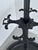 Large Ornate Cast Iron Hall Tree Coat Stand with Twelve Hooks For Sale - Image 4 of 14