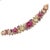 Art Deco Bochic "Capri" Vintage Amethyst & Multi Color Sapphires Cuff Set In 18K & Silver For Sale - Image 3 of 18