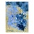 Original-Jardin d'Hiver-Cloud Dahlias in Blue-Shizico Yi-British Awarded Artist-Impasto on Canvas For Sale