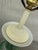 Vintage Chinoiserie Famille Verte Green and White Hand Painted Porcelain Baluster Vase Table Lamp on a Black Wood Base For Sale - Image 9 of 12