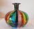 STUNNING! One of a kind beautifully blown art glass with literally every color in the rainbow. Red, Blue, Green, Yellow...