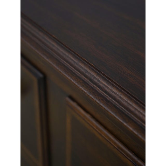 1970s Henkel Harris Virginia Galleries Jamestown Mahogany Server For Sale - Image 15 of 18