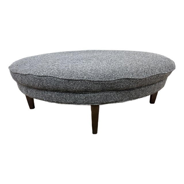Mitchell Gold & Bob William Terence Ottoman For Sale