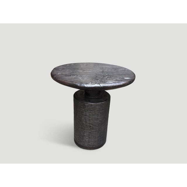 2010s Andrianna Shamaris Impressive Century Old Side Table or Entrance Table For Sale - Image 5 of 6