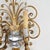 Two-Armed Wall Lamp in Iron and Crystal Glass in the style of Maison Baguès, France, 1950s For Sale - Image 10 of 15