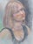 Wilfred Glyndon May, Portrait of a Girl in Black, Pastel on Paper, Framed For Sale - Image 3 of 14