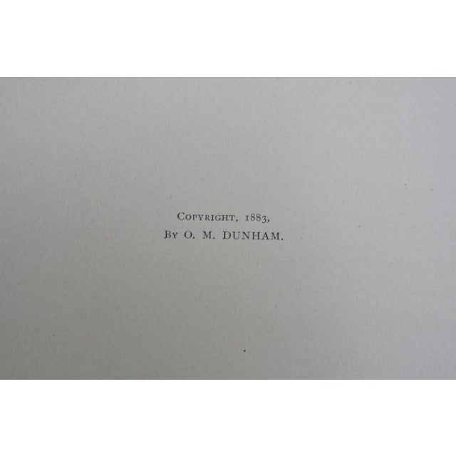 Antique 1883 Original Etchings by American Artists Hb Folio Art Book For Sale - Image 9 of 18