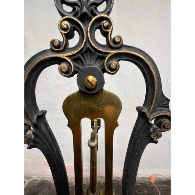 Vintage W.& T. Avery Brass/ Cast Iron Beam Scale For Sale - Image 9 of 12