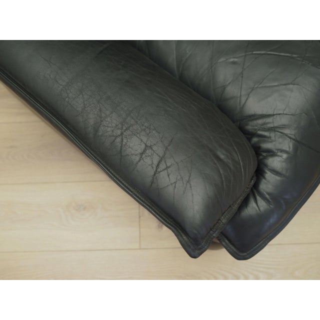 Italian Leather Armchair, Italy, 1960s For Sale - Image 14 of 18