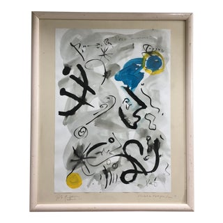 “Abstrakt Komposition” Painting by Peter Keil For Sale