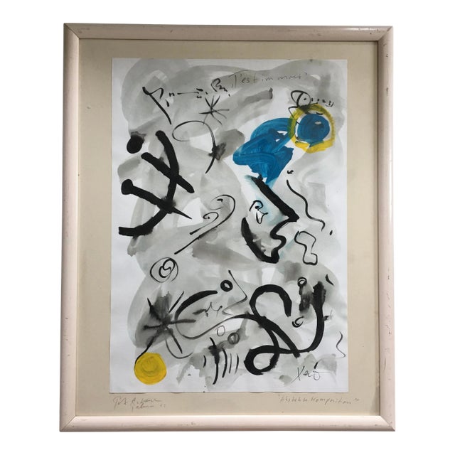 “Abstrakt Komposition”, Peter Keil, 1965 For Sale