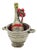 Vintage Italian Silver 800 Ice Bucket Figurine, Arezzo, 1970s For Sale