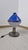Mid-Century Modern Polinnia Table Lamp in Burnished Brass with Crystal Diffuser Blue by BBPR for Artemide, 1964 For Sale - Image 3 of 18