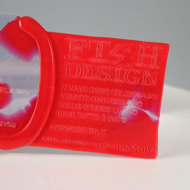 Fish Design Exhibition Invitation by Gaetano Pesce For Sale - Image 4 of 9