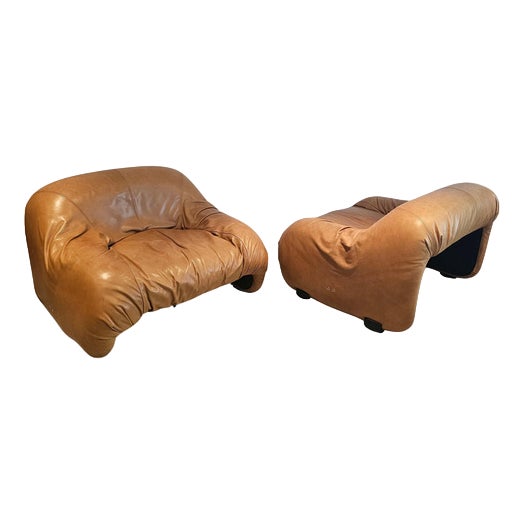 Set of Bonanza Sofas attributed to Afra & Tobia Scarpa, for C&b, Italy, 1975 For Sale