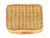 Wood Vintage Hand Woven Rattan Cane Basket For Sale - Image 7 of 7
