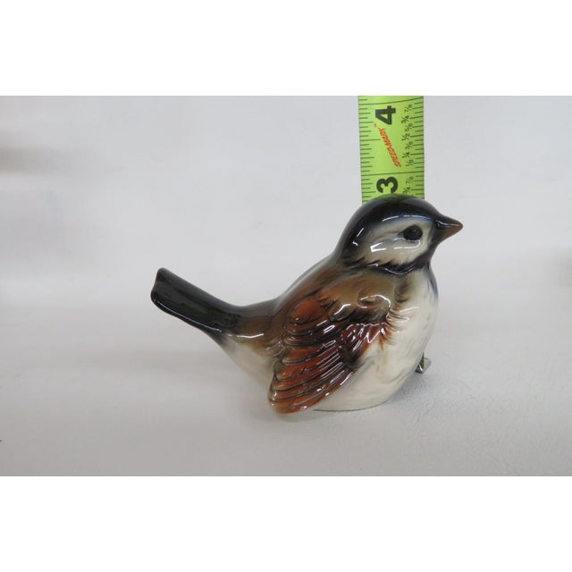 Goebel W Germany Cv73 and Cv74 Pair of 2 Porcelain Sparrow Bird Figurines 4899b For Sale - Image 11 of 18