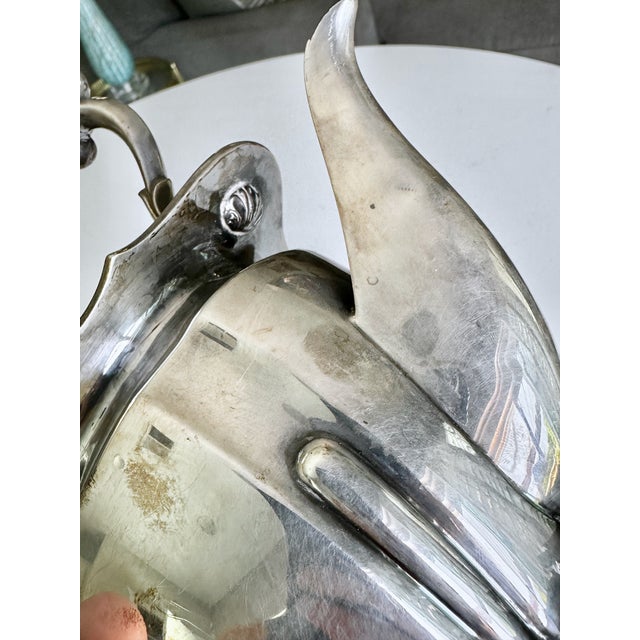 Antique Edwardian Roberts & Belk Silver Kettle on Stand & Burner For Sale - Image 11 of 15