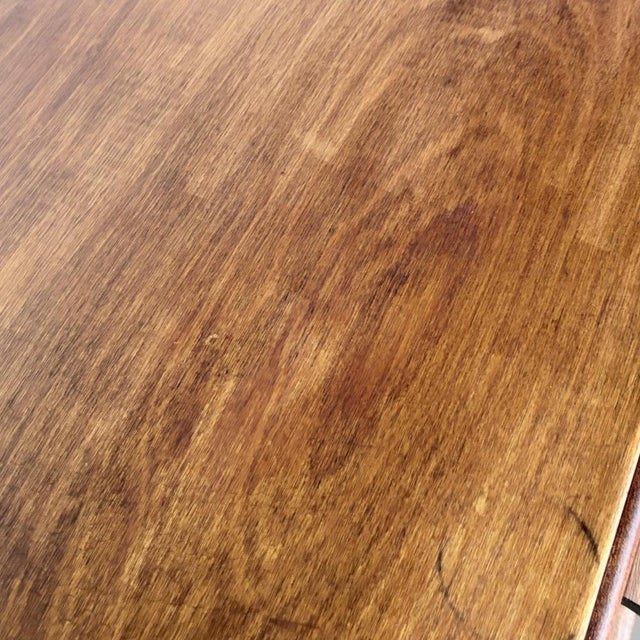 Wood Mid-Century Oak Panelled Chest of Drawers, 1960s For Sale - Image 7 of 8