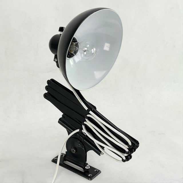 Metal Bauhaus 6614 Scissor Lamp by Christian Dell for Kaiser Idell, 1920s For Sale - Image 7 of 7
