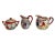 Late 20th Century Late 20th Century Japanese Kutani Style Porcelain Tea Set ~ Set 18 PCs. For Sale - Image 5 of 10