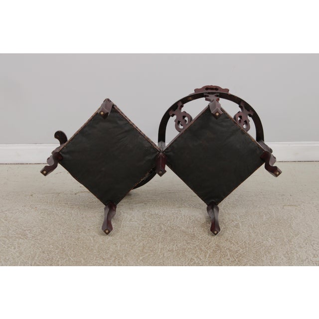 Vintage Victorian Style Tete Tete Courting Chair For Sale - Image 16 of 16