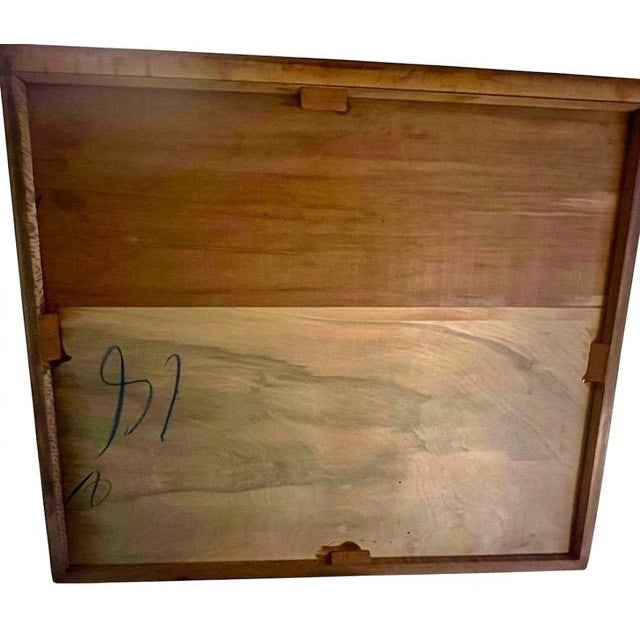 J.B. Van Sciver Co. Art Deco Sunrise Bedroom Suite, C. 1928-1932 -Mahogany Mirror Ladies Dresser For Sale - Image 14 of 17