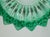 Art Deco Bowl in Green Moulded Glass by Pierre D'Avesn, 1940 For Sale - Image 6 of 7