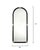 Coastal Jamie Young Saltwater Floor Mirror, Black For Sale - Image 3 of 5