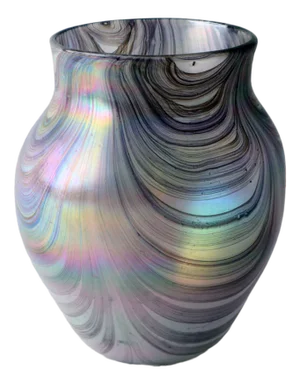 Iris Rainbow Vase by John Ditchfield