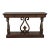 Councill Burl Walnut Petticoat Console Table W. Drawer For Sale