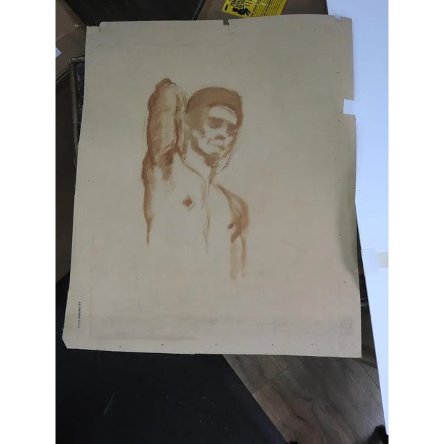 Robert Whitmore Oil Painting Titled Male Portrait For Sale In Nashville - Image 6 of 8