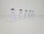 Mid-Century Modern Vintage Space Age Domino Wall Lamp in White from Targetti Sarkey, 1970s For Sale - Image 3 of 13
