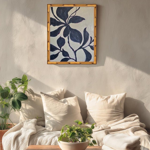 “Quiet Growth” is an original abstract botanical painting by artist Tatiana Duperault, created in acrylic on canvas....