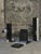 Collision 2.1 Floor Lamp in Iron & Travertine by D´ARK Atelier For Sale - Image 16 of 17