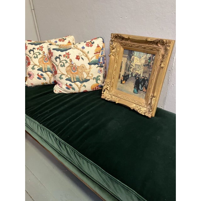 1950s 1950’s Original Arab Cityscape With Figures Painting For Sale - Image 5 of 5