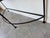 1980's Rosemary Pozzi Franzetti Taos - Style Hand Cut Oxidized Steel Demilune Console Table For Sale - Image 10 of 12
