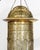Vintage Indian Brass Hanging Lantern with Pierced Floral and Lattice Motifs For Sale - Image 17 of 18