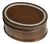Arts and Crafts Antique Heintz Arts Bronze Sterling Silver Desk Stamp Box For Sale