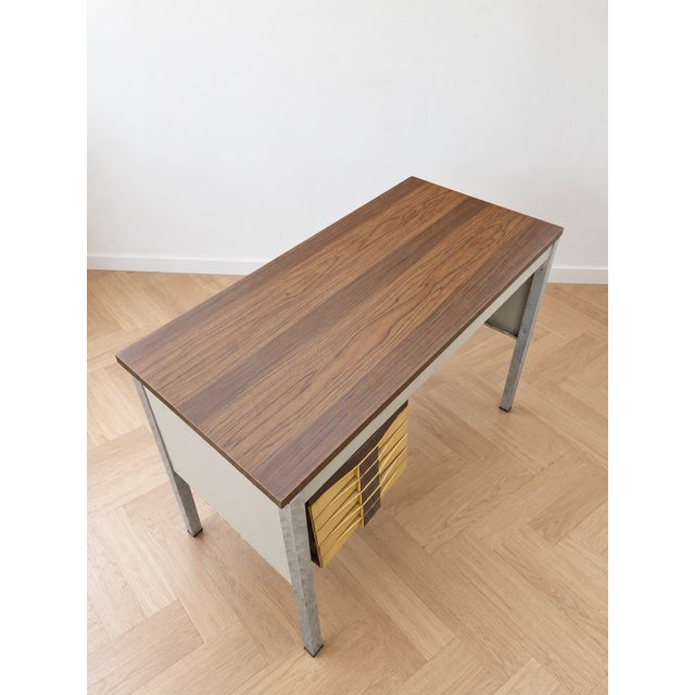 1960s Vintage Modern Industrial Desk, 1960s For Sale - Image 5 of 10