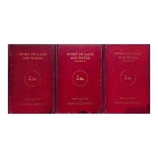 "Sport on Land and Water: Volumes I, Ii, Iii" 1913 Griswold, Frank Gray For Sale