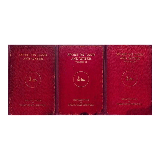 "Sport on Land and Water: Volumes I, Ii, Iii" 1913 Griswold, Frank Gray For Sale