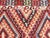 Scarlet Mid 20th Century Classical Turkish Handwoven Geometric Design Boho Area Kilim Rugs For Sale - Image 8 of 9