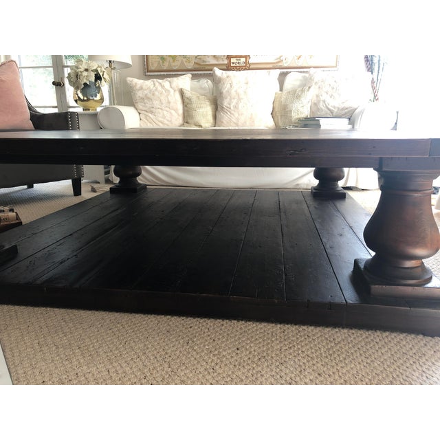 Restoration Hardware Balustrade Coffee Table Chairish