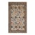 8x10 Iris Oushak Beige Floral Modern Hand Knotted Wool Carpet Rug For Sale