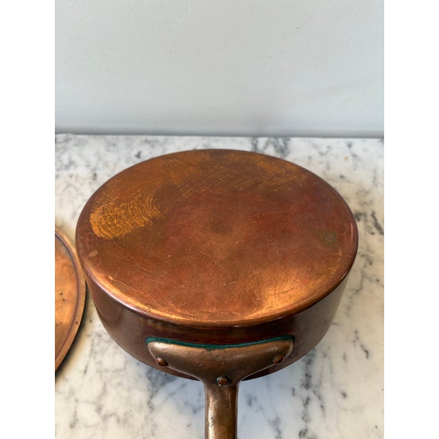 Antique Copper Pot With Lid For Sale In New York - Image 6 of 6